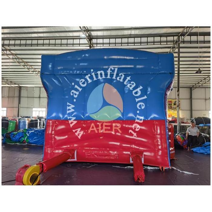 4 in 1 Inflatable Sports Games Amusement Park Park Inflatable Basketball Connect Carnival Game Party