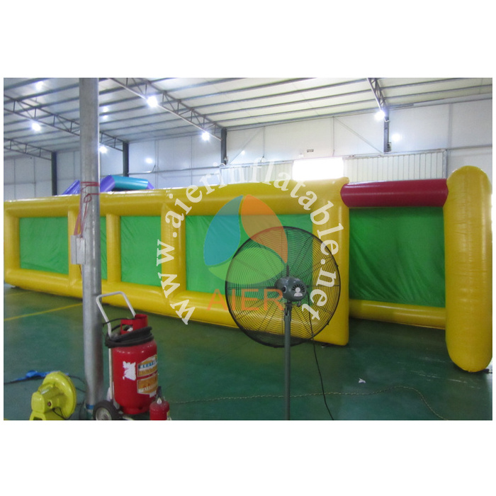 Large Outdoor Inflatable Maze Kids Adult Fun City Playground For Sale