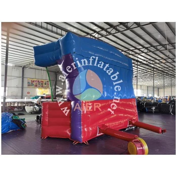 4 in 1 Inflatable Sports Games Amusement Park Park Inflatable Basketball Connect Carnival Game Party