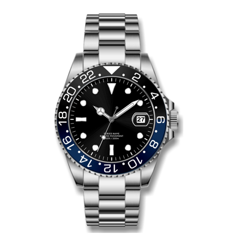 New arrival OEM men watches white dial 30ATM army style automatic diver diving watches for men