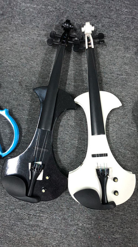 China Aiersi Sinomusik Musical instrument electric solid violin 4/4 with case for sale