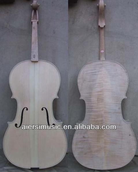 custom unfinished white cello for sale