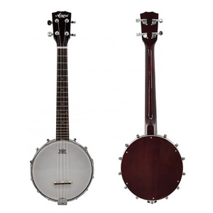 Hot sale Aiersi Banjo uke for sale four strings musical instrument ukulele banjo guitar musical instrument