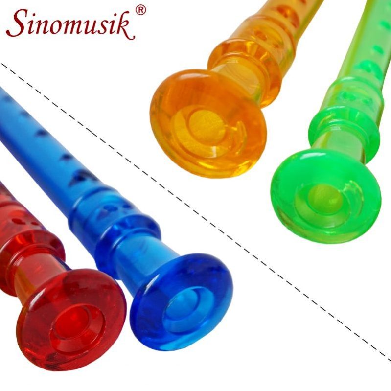 China Supplier Wholesale Plastic 8-hole Flute Musical Instrument For Sale Children Clarinet Music Instrument