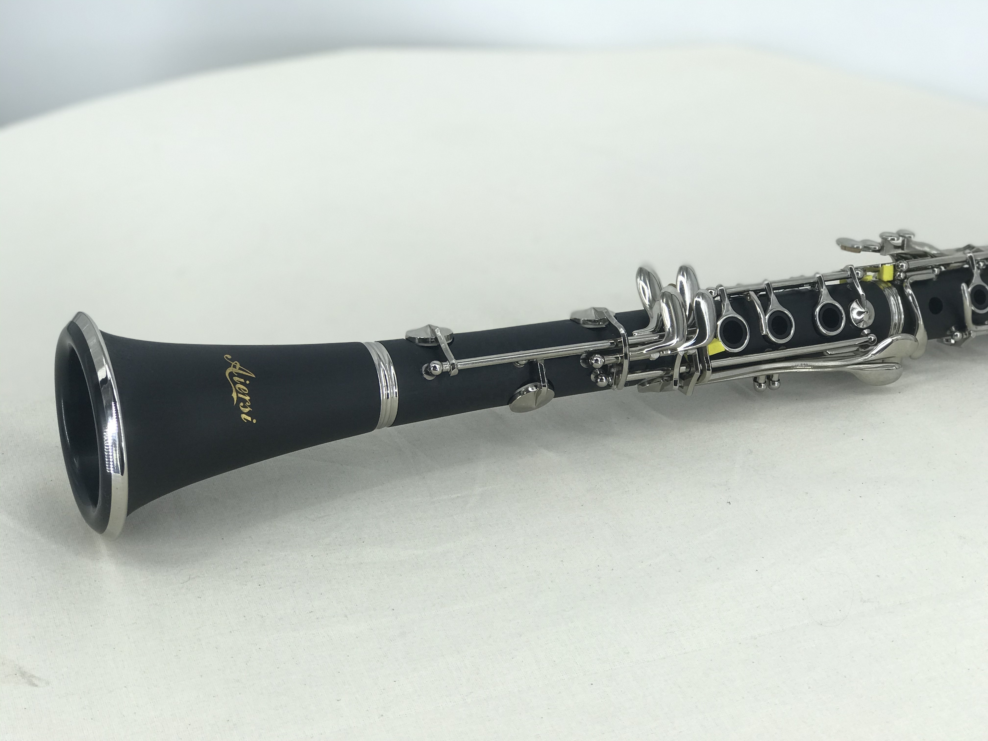 Custom brand Sinomusik Factory price High Quality Black 17 key Bb Tone Clarinet woodwind musical instruments clarinet In stock