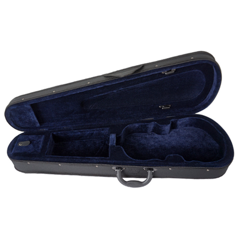 musical instrument cases wine colour triangle shaped light violin hard case for sale