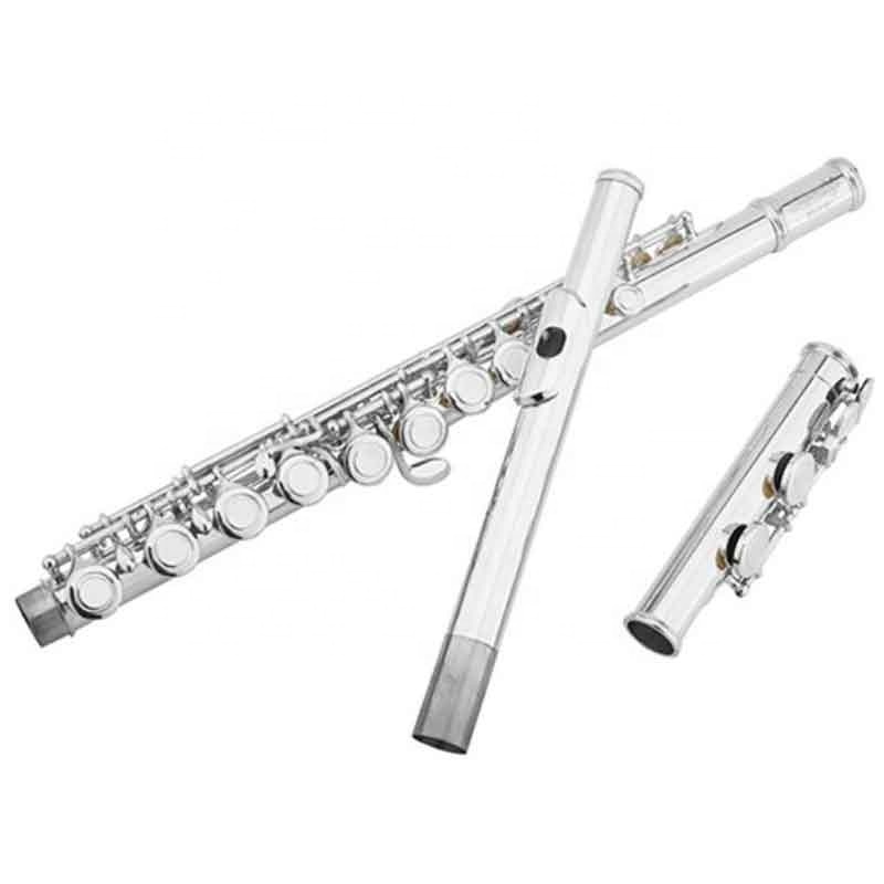 Wholesale custom Sinomusik brand nickel silver flute woodwind Low price good quality portable Blockflute Musical instrument