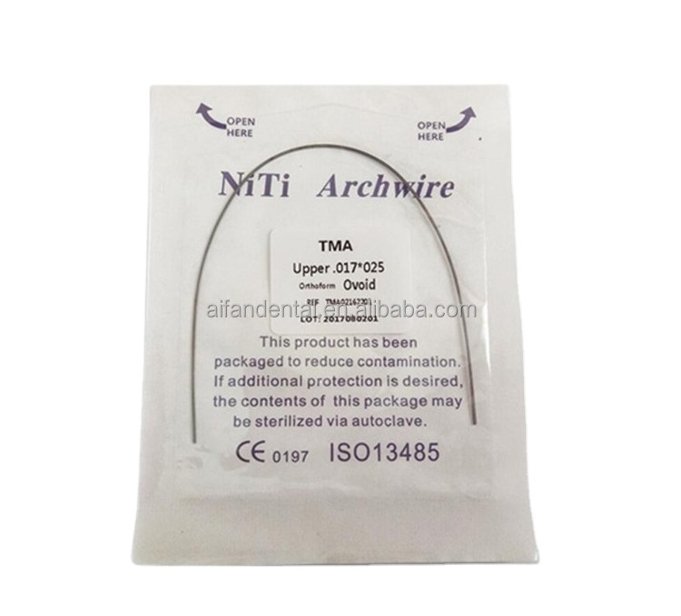 [ Aifan Dental ] Teeth Braces Orthodontic TMA Arch Wires 016 018 020 TMA Orthodontic Wire