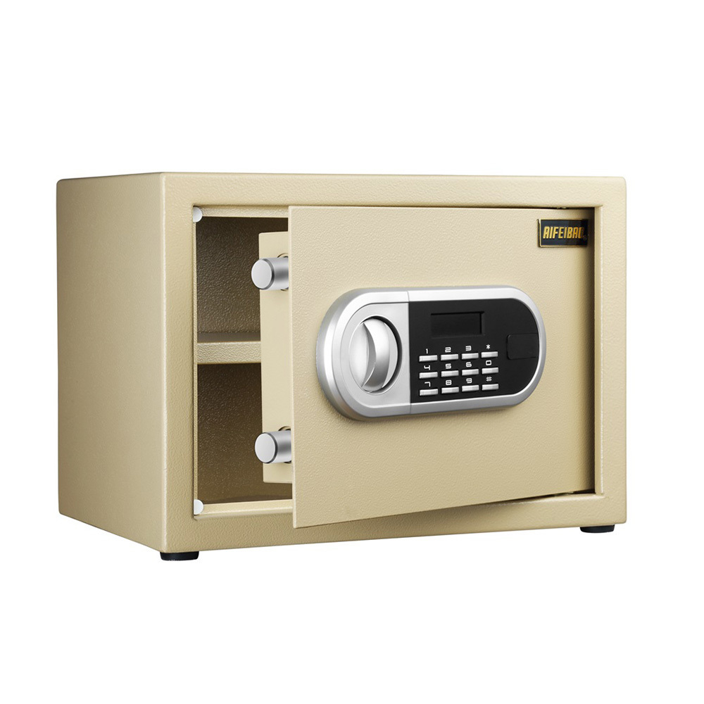 Customized Metal Safe Hidden Money Security Mini Safe Box With Key Lock