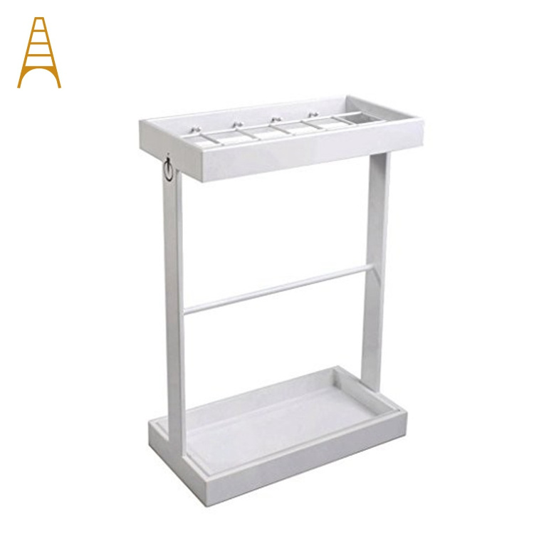 Customized new product indoor metal umbrella display rack stand