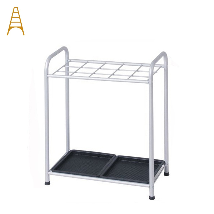 Customized new product indoor metal umbrella display rack stand