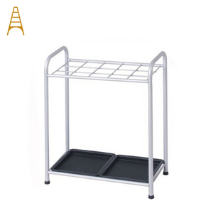 Customized new product indoor metal umbrella display rack stand