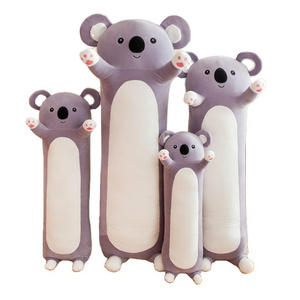 AIFEI TOY Wholesale of new long panda figurines koala plush stuffed animal toys Sleeping pillow gifts for girls