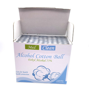 Cotton Ball Sterile Medical Absorbent Cotton Wool With CE&ISO Disposable Rolls Hospital Medical use 100% Pure Cotton Ball