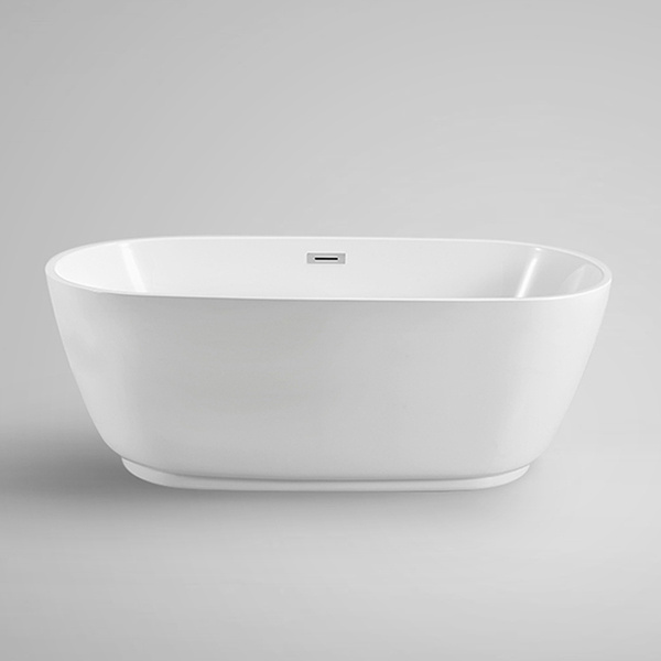 1800mm cheap simple clear round modern free standing soaking bathroom corner acrylic baby small bathtub