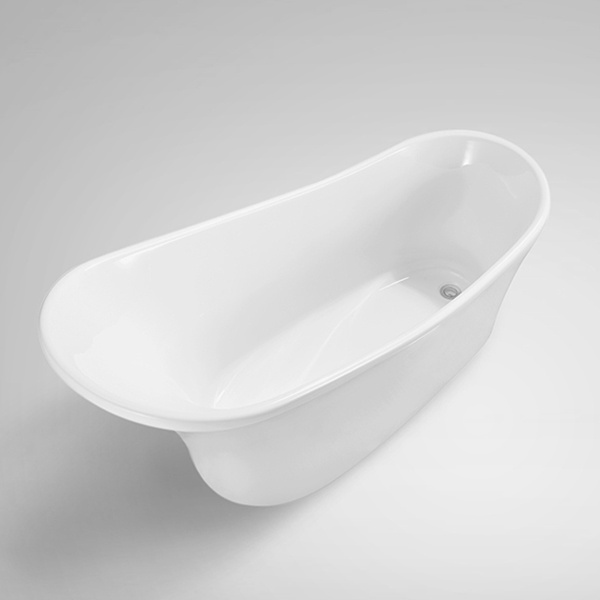 modern popular bathroom indoor acrylic 1.6m size freestanding cleaning bath tub bathtubs