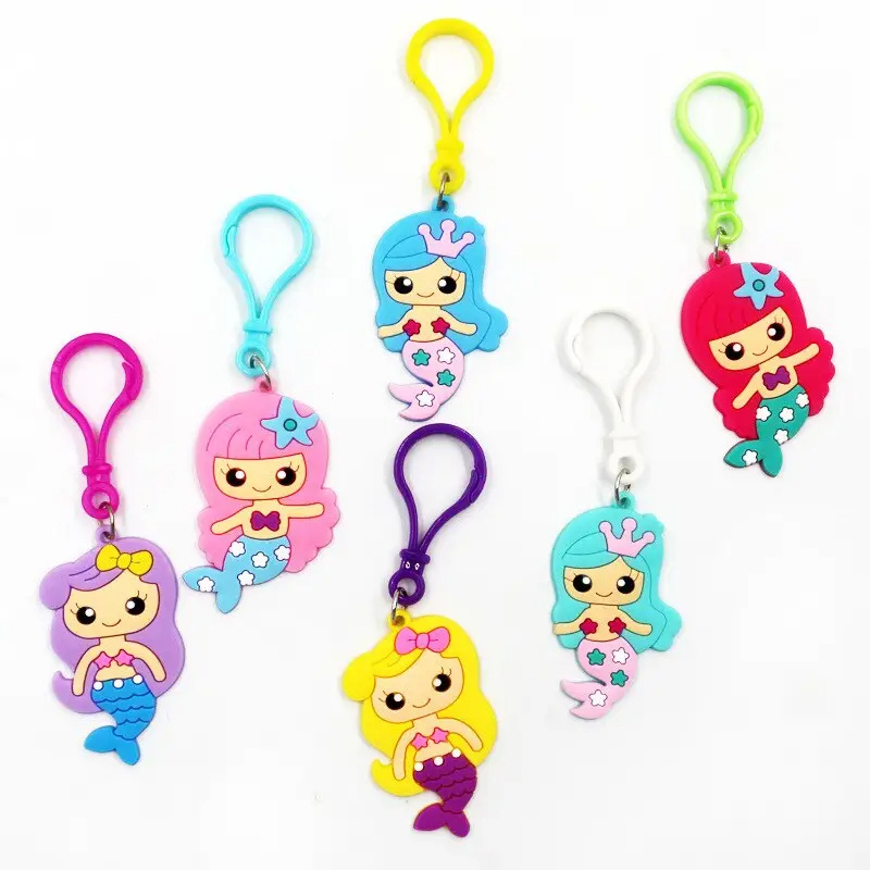 Plastic Key Head Cover Rubber Keychain Custom Mold Logo Keycaps Key Ring Soft PVC Color Cute Anime Key Covers Cap