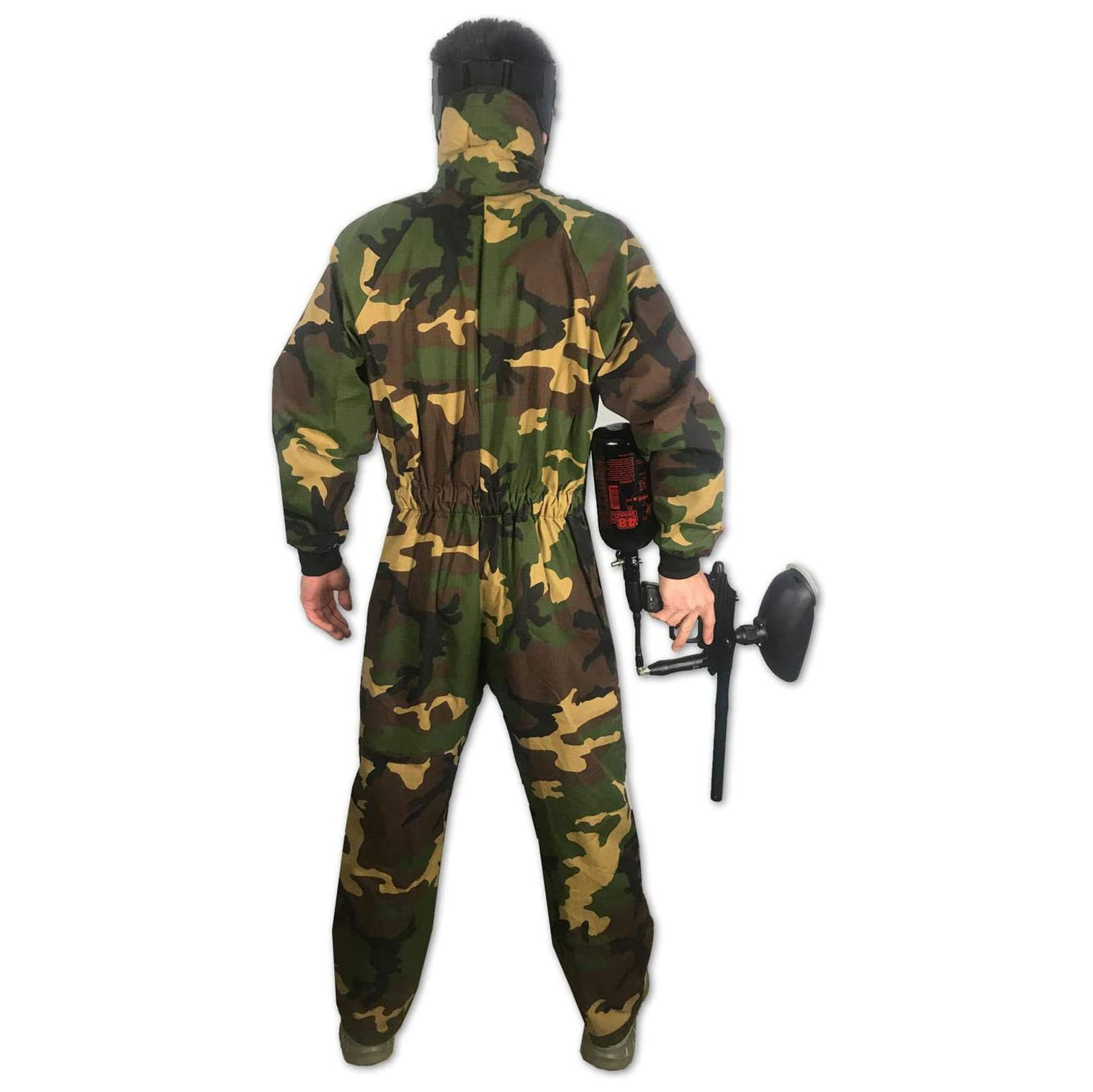 Men's Camo Cotton Bib Overalls, All-season Uninsulated Camouflage Bib Overalls for Outdoor Activities Wholesale Coverall