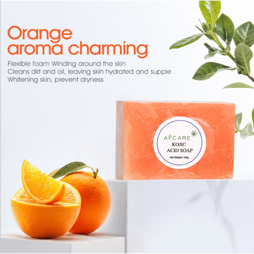 Wholesale High Quality Feminine Cleansing Soap for Dark Spots Brightening Natural Organic Kojic acid Whitening Handmade Soap OEM