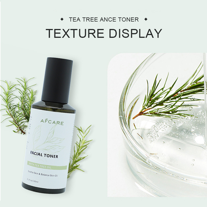 Face Toner Organic Cruelty-Free Moisturizer Anti-acne and Vitamin C Tea Tree Hydrating Lightening Face Skin Water Facial Toner