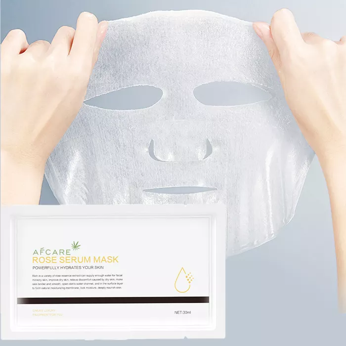 Korean Biocellulose Moisturizer Biological Cellulose Facial Mask Disposable Face Mask Sheet Whitening Bio Cellulose Rose Mask