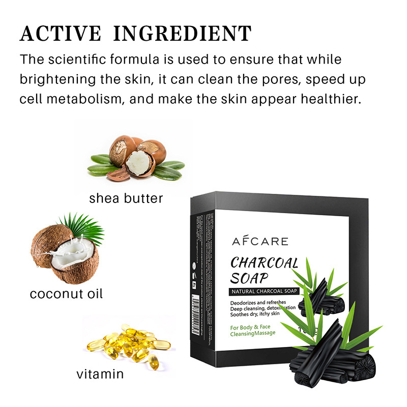 Organic Wholesale Soap Cruelty-free Moisturizer & Nourishing and Vitamin C & Charcoal Skin Brightening Soap