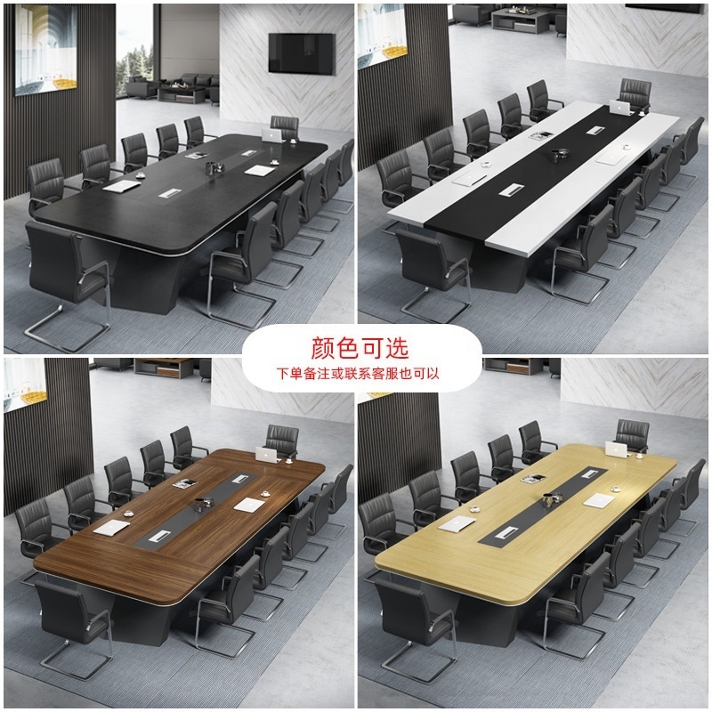 Boardroom Table Meeting Conference Room Desks Classic Meeting Table Office Furniture Contemporary Office Building Custom Color