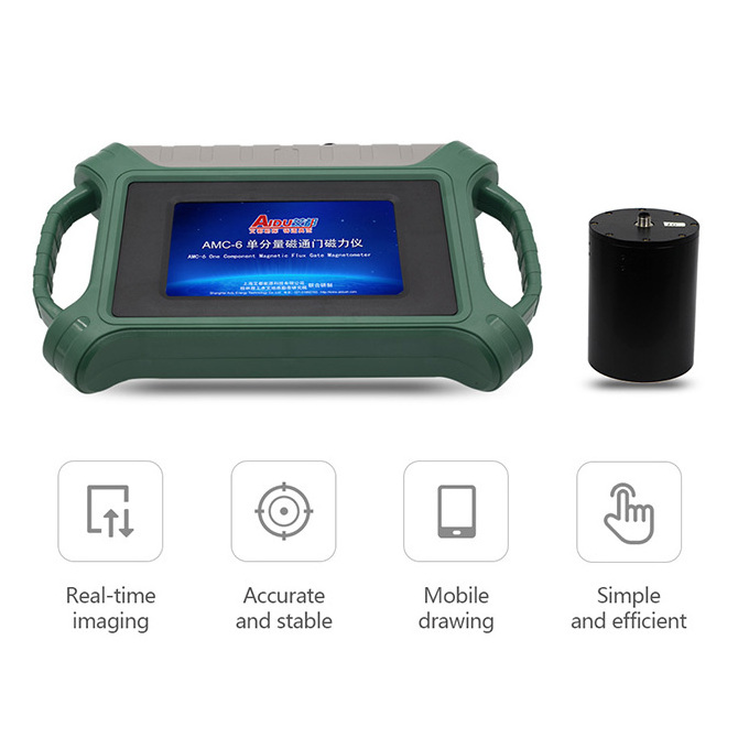 Stable and cheap accurate single Component Fluxgate Magnetometer for iron magnetite exploration in Africa