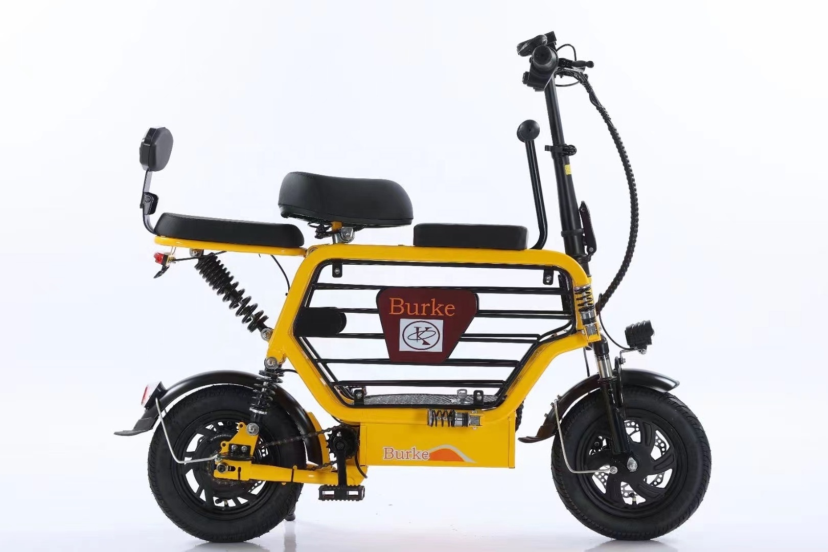 Pet Outing Electric Scooter 500w Motor Electrically Bicycle Electric Bike With Dog Carrier