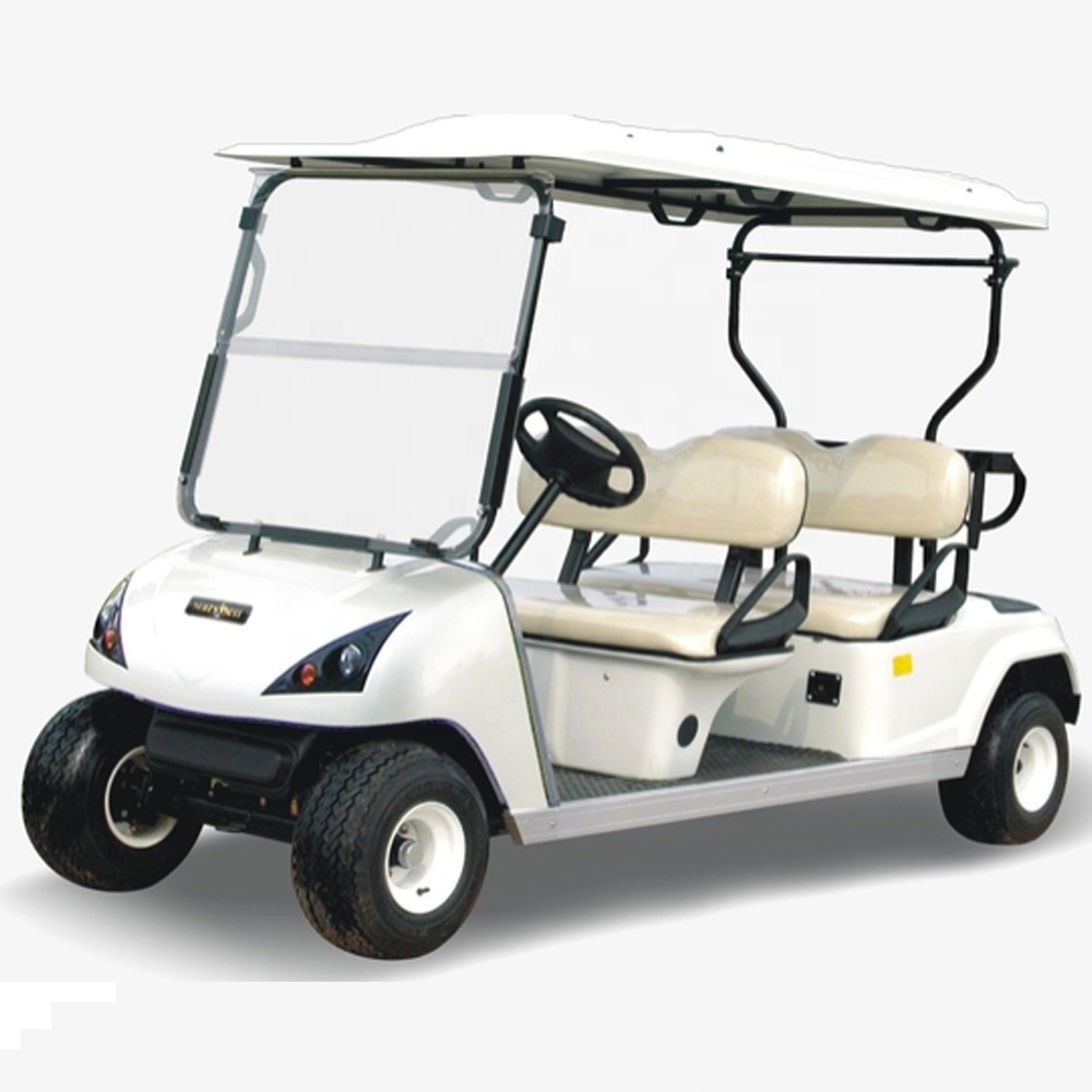 High Quality 4 seats gas powered golf cart used electric golf cart