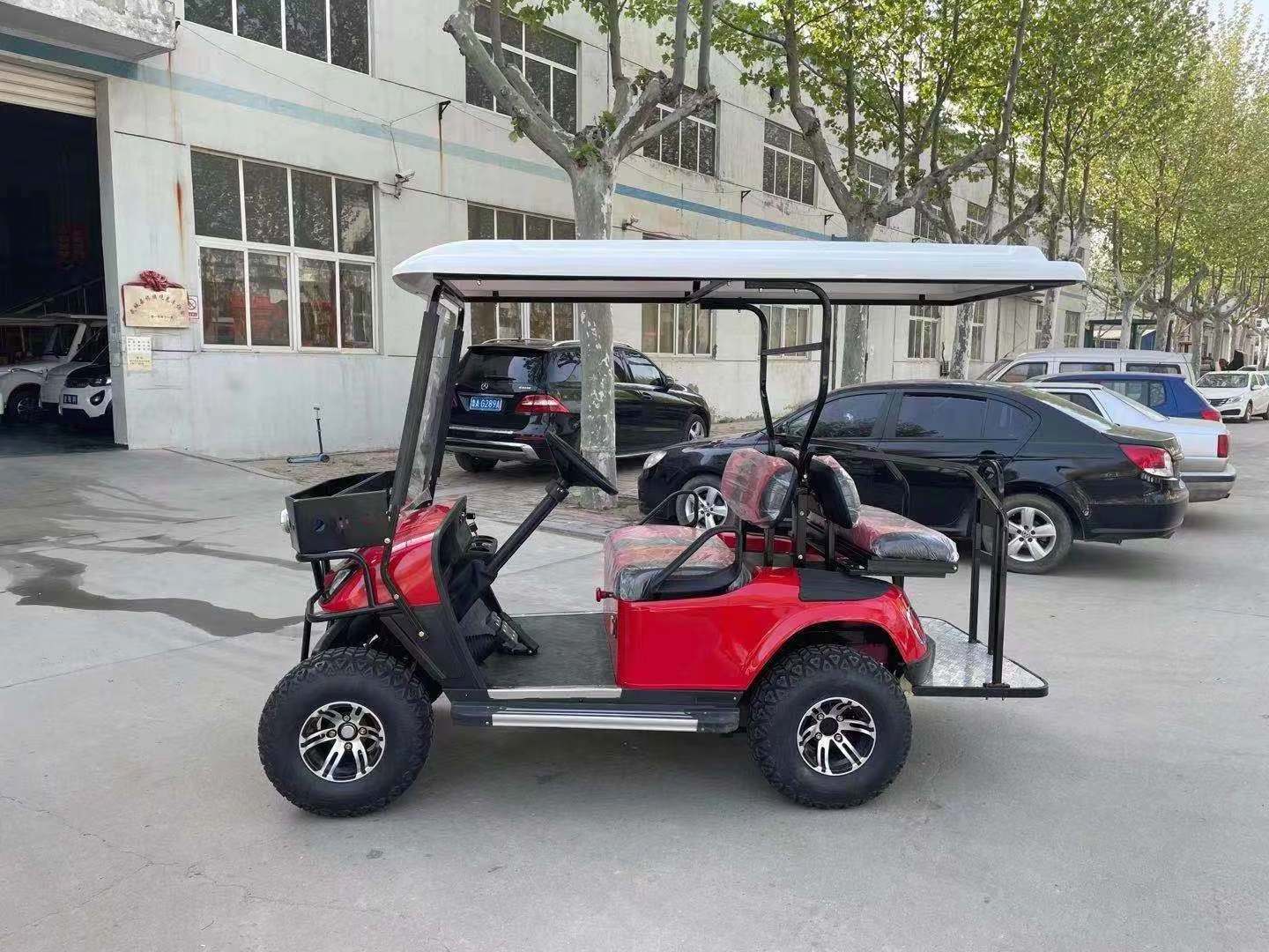 Manufacturers China wholesale 4-seat Golf electric golf car for high quality