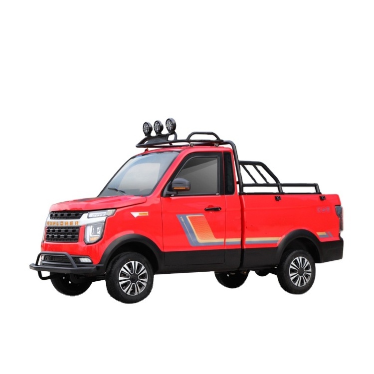 Chinese brand cheap 4*2 automatic transmission electric pickup electric truck for sale