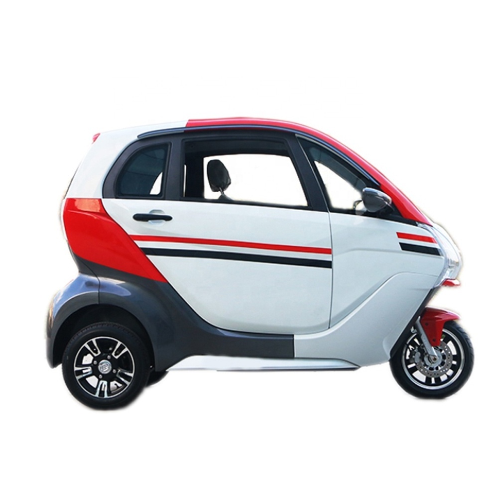 2021 New three-seat family three-door electric tricycle with shed electric mobility scooter