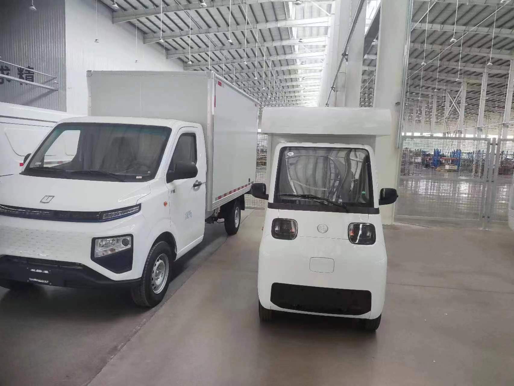 Multi-function Mini Single Seat Electric Pickup Truck For Sale Superior Quality 4 Wheeler Small Van Cargo Car For Delivery