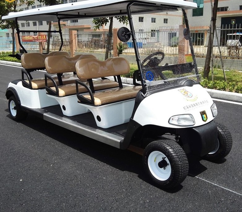 4 seater low speed  electric sightseeing car  electric golf cart with cmyk accept design.