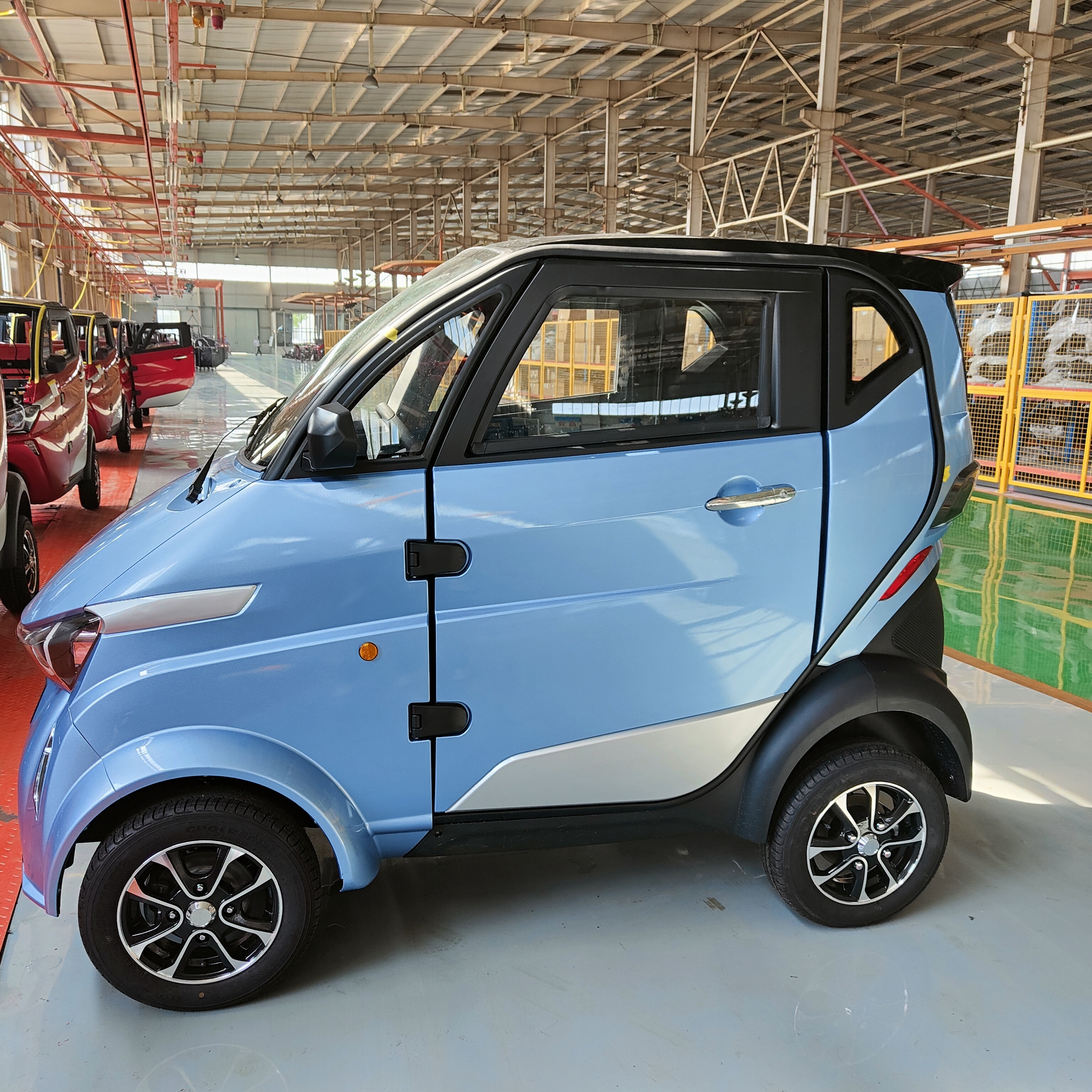 Street Legal Cheap Adult Electric Vehicle No Need Driving License New Energy Mini 4 Wheel Electric Micro Car With Eec