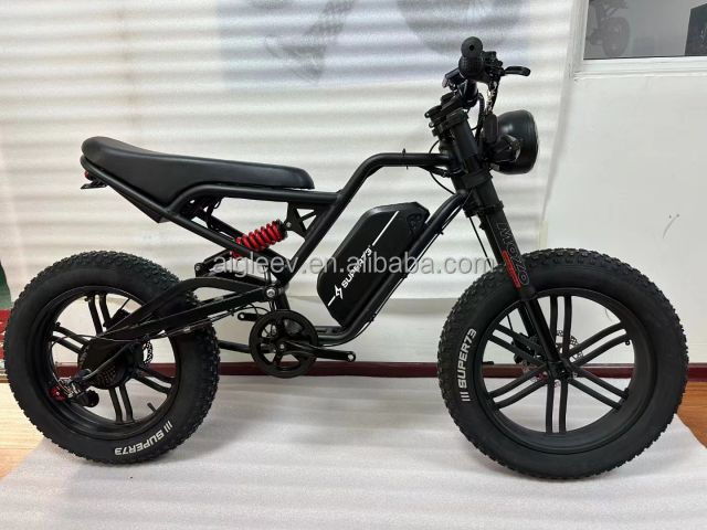 Strong Power 26 Inch Dual Motor Ebike 17.4ah Electric Fat Bike Awd Ebike Electric Mountain Bike