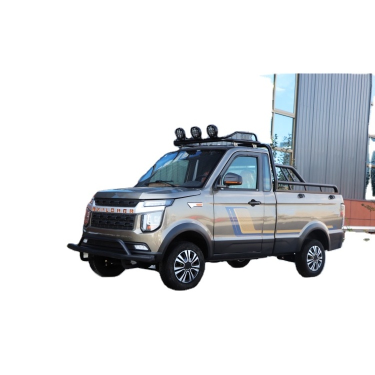 Chinese brand cheap 4*2 automatic transmission electric pickup electric truck for sale