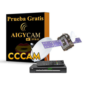 High Quality Cccam Panel Reseller Satellite Receiver Combo Tv Twin Tuner Receptor Dvb Aigycam oscam cccam europe