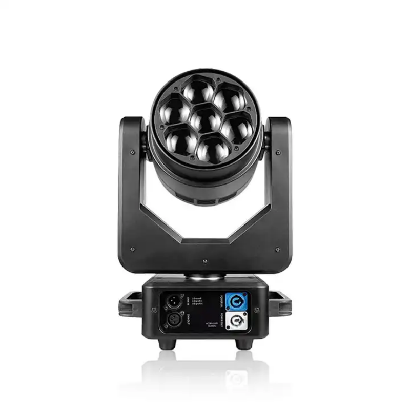 MJ 7x40W Mini Zoom Wash Led Moving Head Disco Lights Stage Lights Equipment for Concert Party