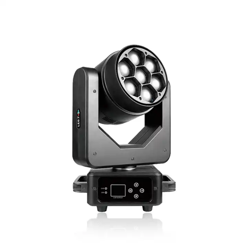 MJ 7x40W Mini Zoom Wash Led Moving Head Disco Lights Stage Lights Equipment for Concert Party