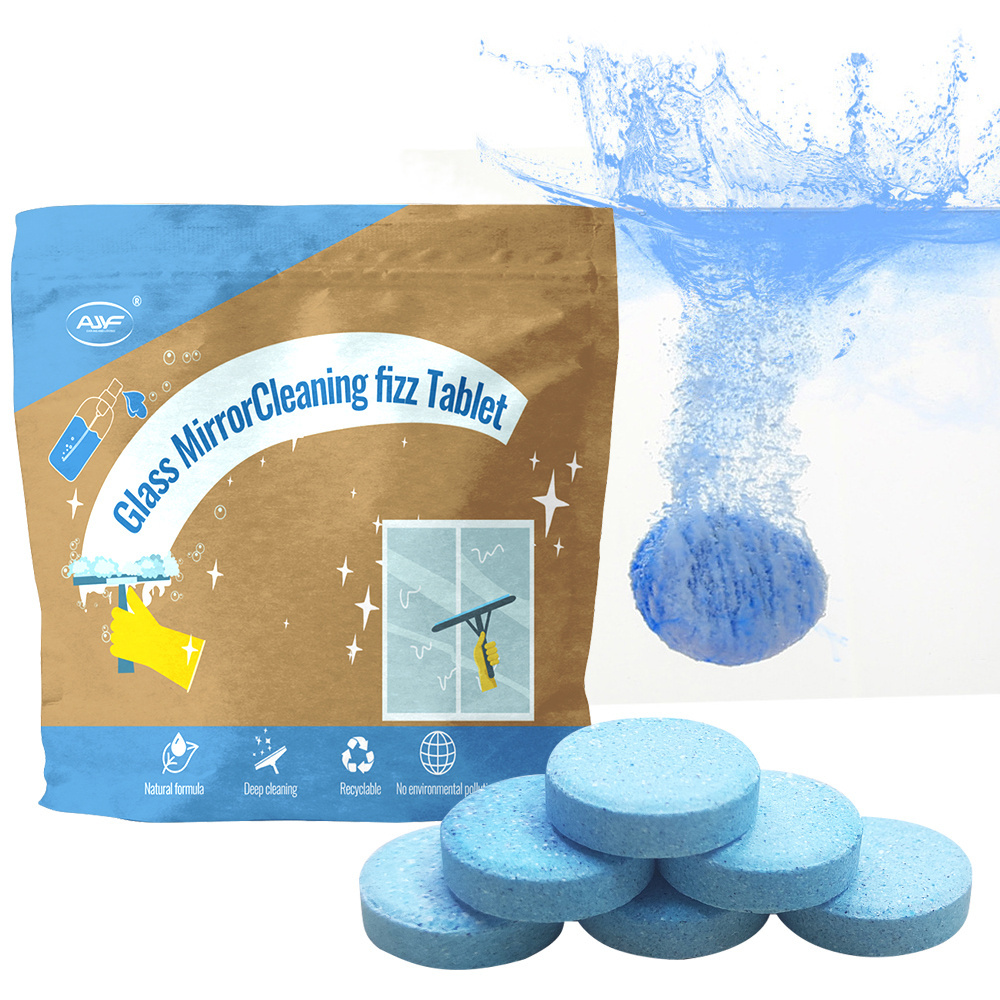 Household Glass Cleaning Tablet Solid Cleaner Car Windscreen Wiper Effervescent Tablets