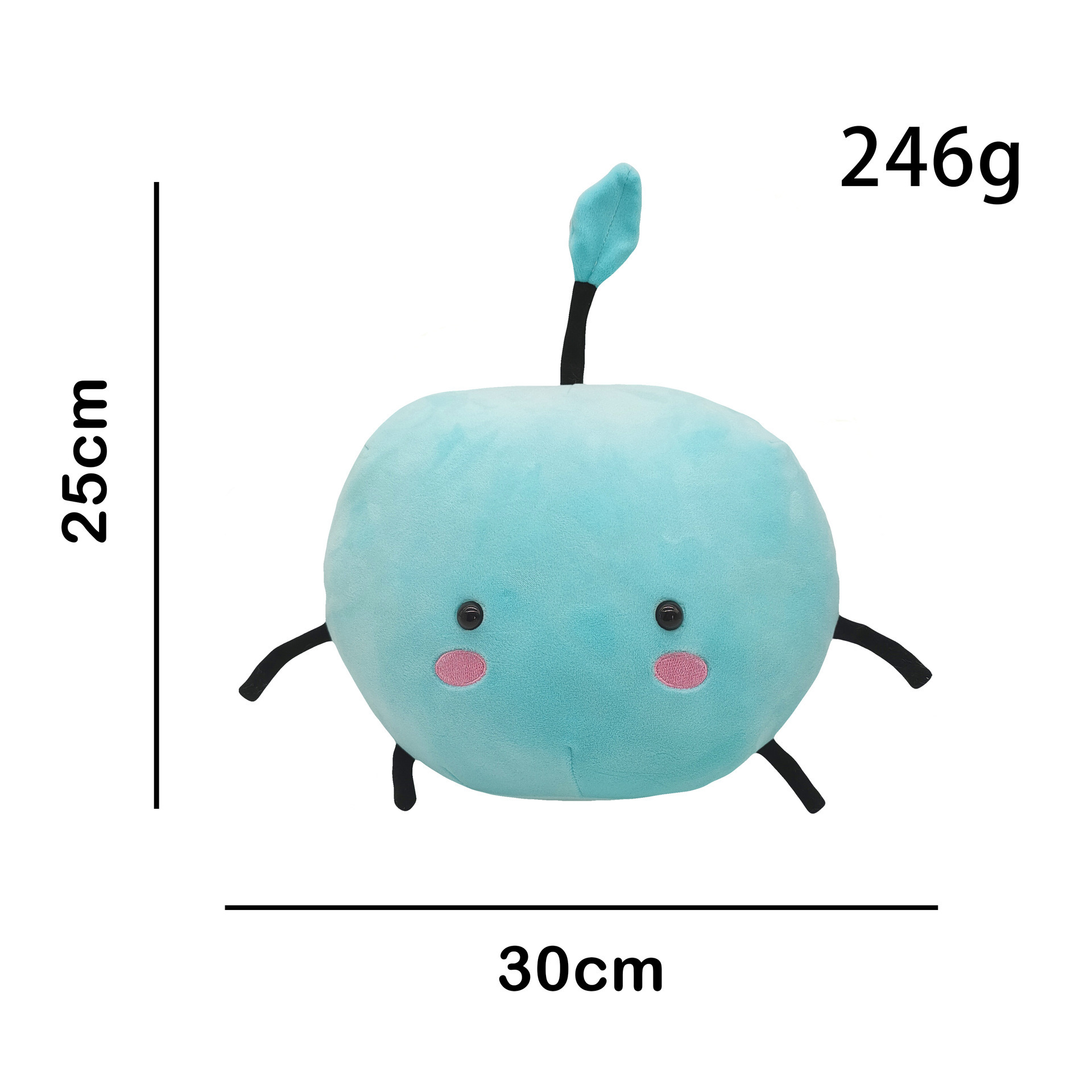 OEM Stuffed & Plush Toy Cute Animal Apple Plushies Stardew Valley Junimo Pwa Ball Plushies Doll Anime Game Cartoon Character