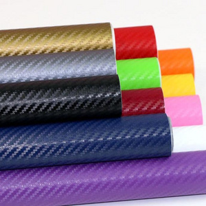 1.52*28m Pvc Matt Black 3D Carbon Fiber Car Wrap Vinyl Film Cover Wrapping Vinyl