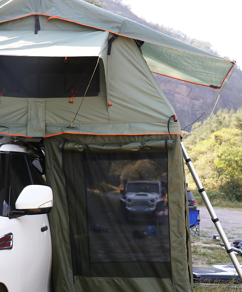 Private label cot tent collapsible clear roof top tent