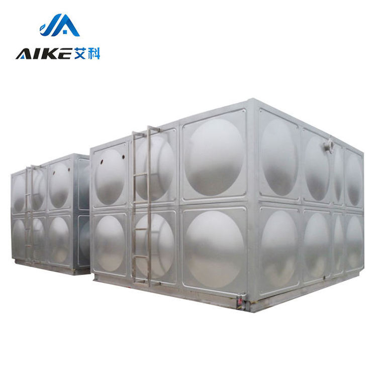 10 cubic meters flexible modular stainless steel  water storage tank