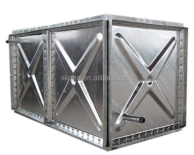 Factory Price 5000 Gallon Hot Dipped Galvanized Steel Panel Water Tank