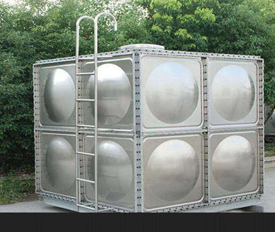 10 cubic meters flexible modular stainless steel  water storage tank