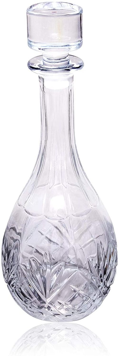 Wine Decanter - 100% Hand Blown Lead-free Crystal Glass, Red Wine Carafe/Gift/Accessories