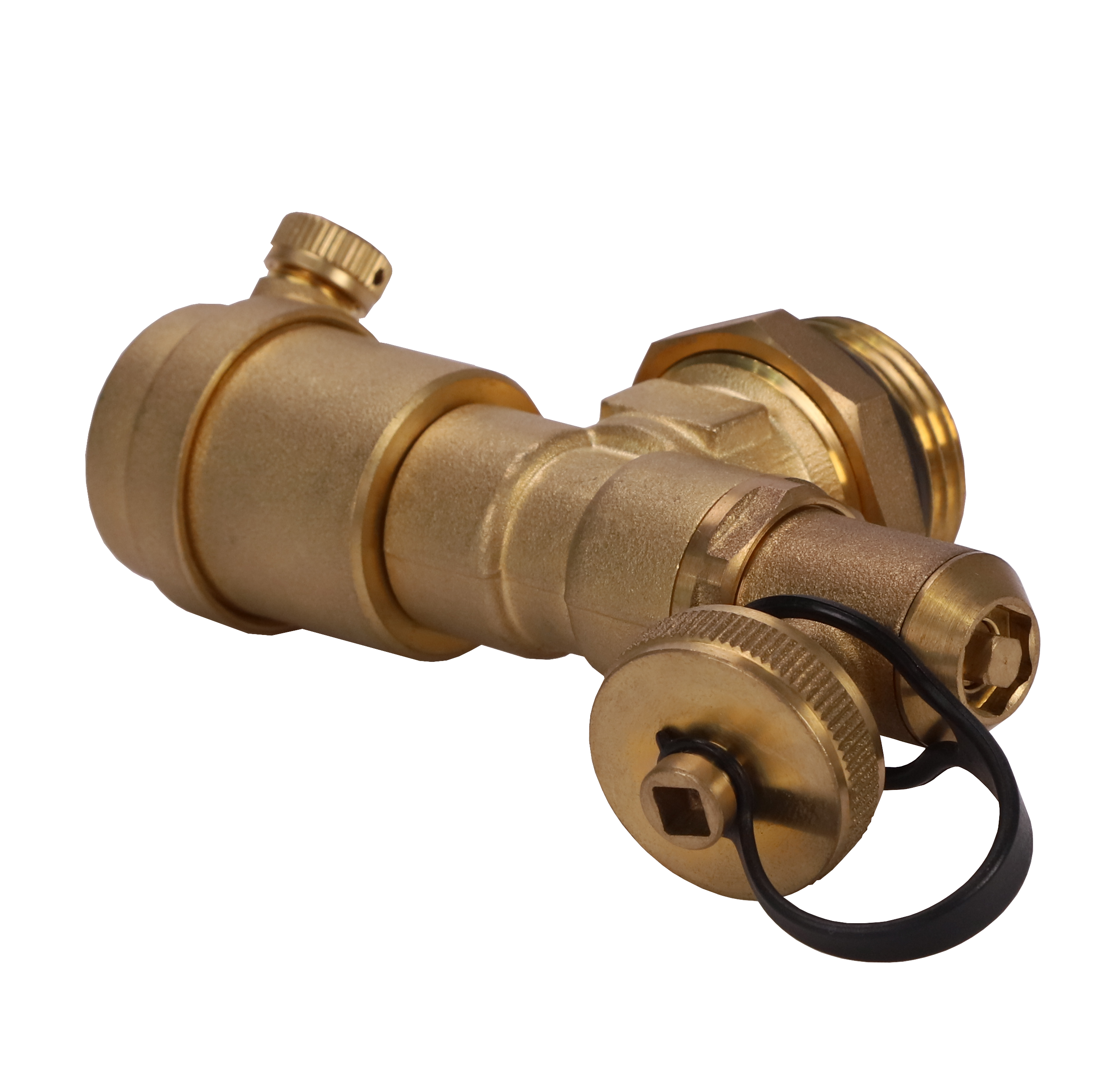 good quantity Manifold brass Fill/Drain Valve Pair & Auto Air Vent for underfloor heating